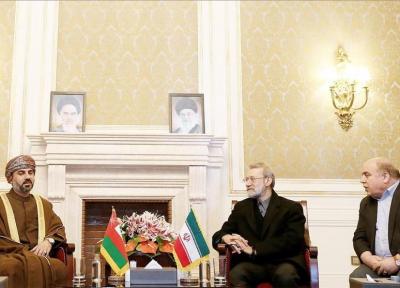 تأکید لاریجانی بر جذب سرمایه گذاری های بیشتر بین ایران و عمان