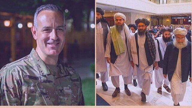 بگومگوی جنجالی سخنگوی طالبان با نظامی آمریکایی در توئیتر