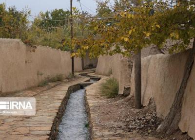 بازسازی کوچه باغ تاریخی کنده درخت سمنان