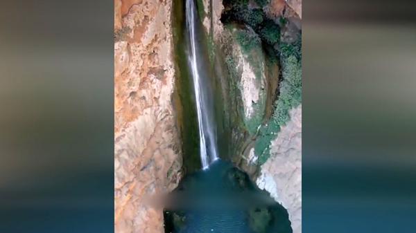 آبشار 3 طبقه در کرمانشاه
